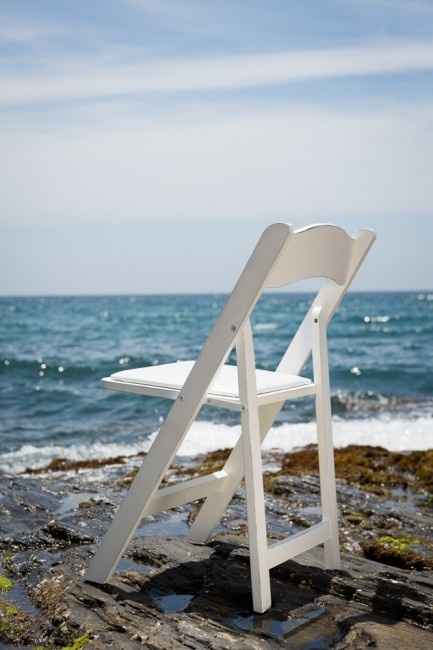 Silla Plegable Blanca