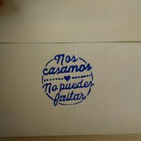 Busco sello "nos casamos, no puedes faltar" de mr wonderful - 1