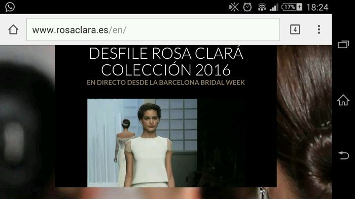 Desfile rosa clará - 2