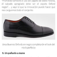 Zapatos para el novio. - 1