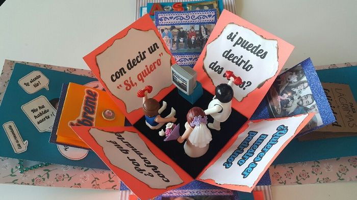 Cajita explosiva para padrino - 13