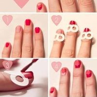 Manicura romántica y original