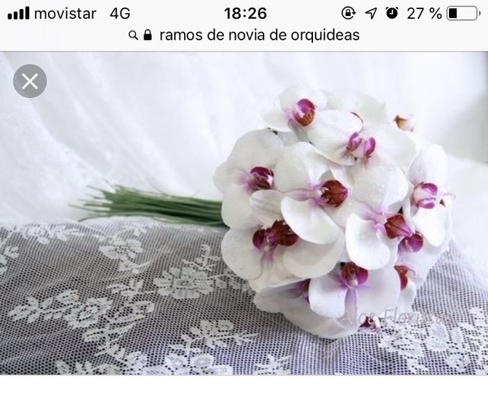 Ramos con Orquídeas 3