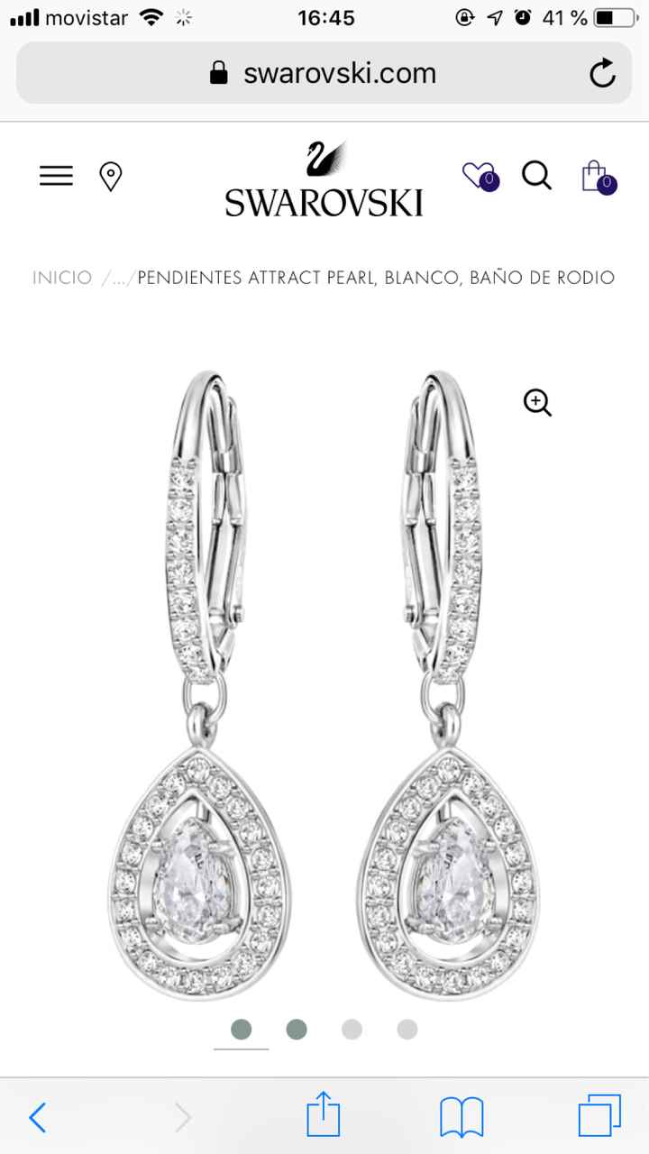 Pendientes azules - 1