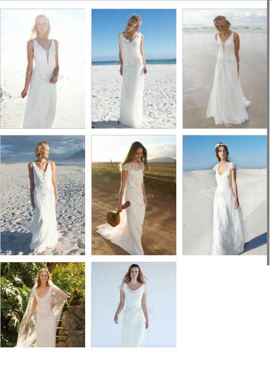 Eres una novia tradicional o moderna? - El vestido - 1