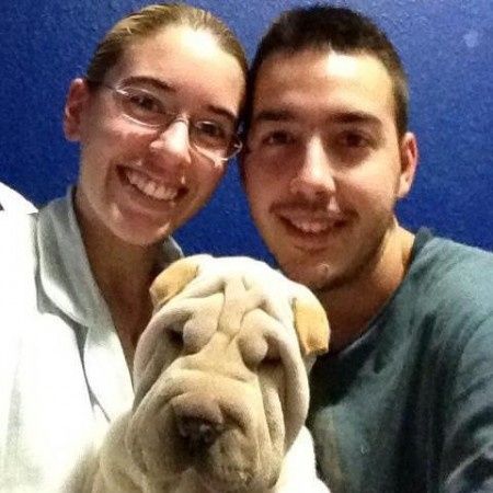 Esta es Rosca!!! Nuestra pequeña Shar-pei!!! 