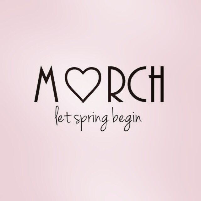 Bienvenido marzo! - 1