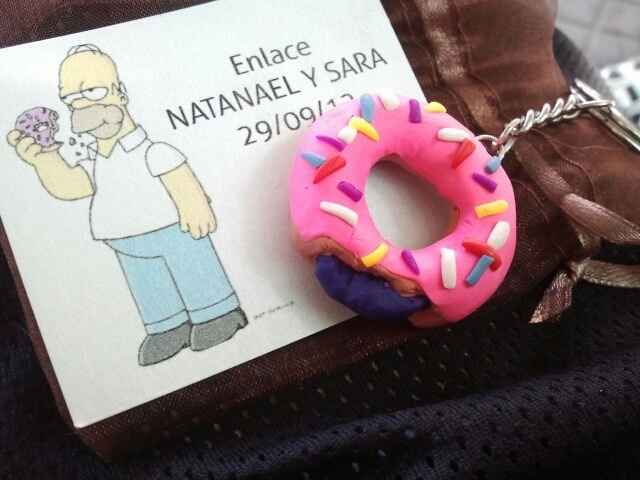 Regalo para los niños, rosquilla Homer Simpson