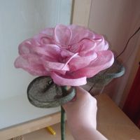 Flor sinamay alianzas