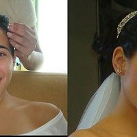 maquillaje con aerografo antes y despues