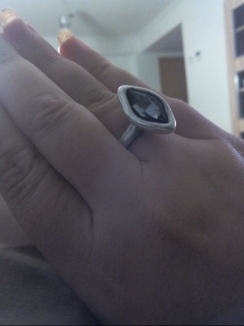 Este es mi anillo de pedida, me gustaría ver el vuestro - 1