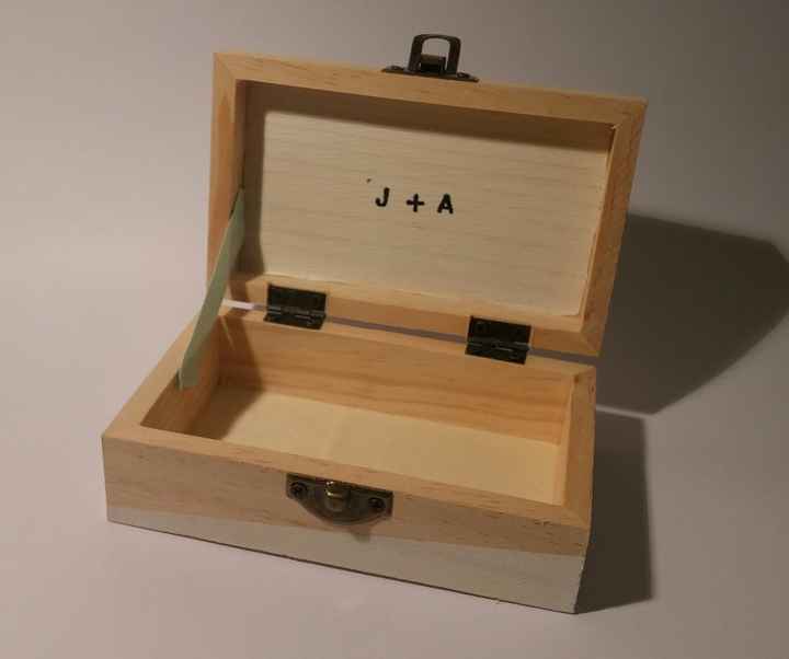 Cajita para los anillos