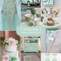 Boda verde menta