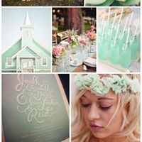 Boda verde menta