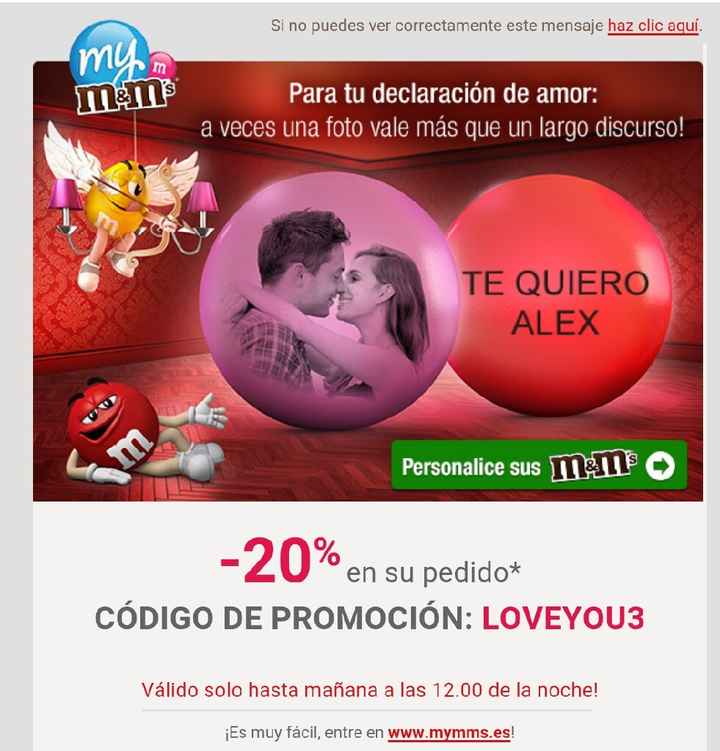 M&m's personalizados - 1