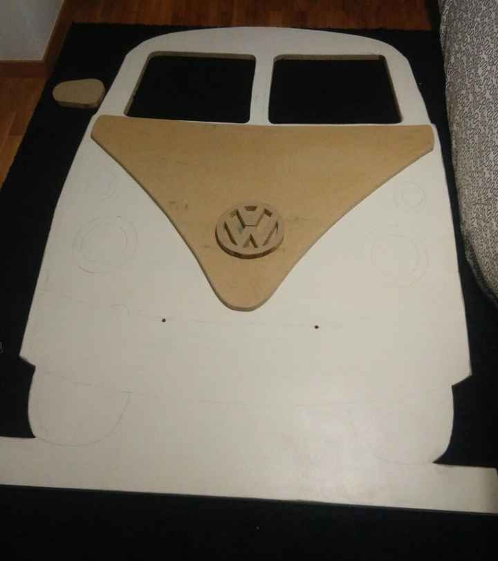 Photocall diy - volkswagen hippie - 1
