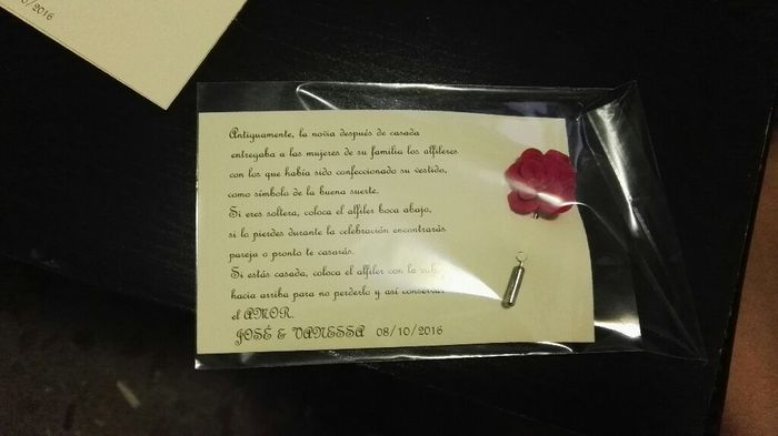 Como vais a dar los alfileres??? - 1
