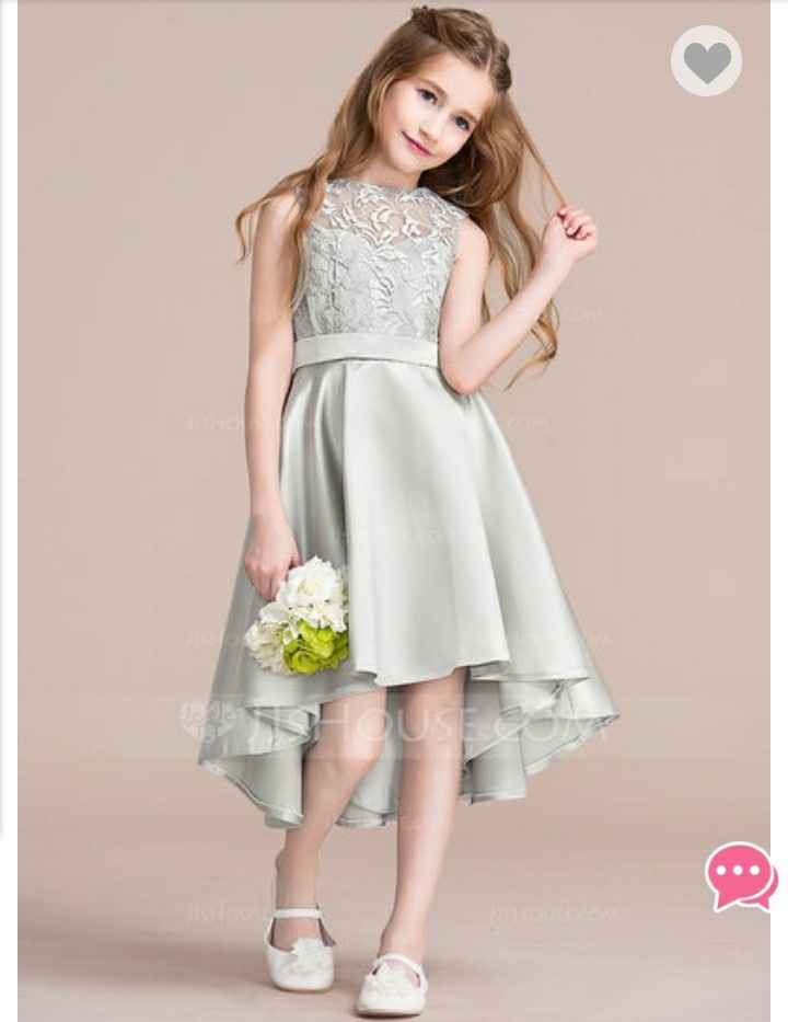  Vestido damitas de honor - 4