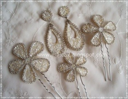 Duda con horquillas y peinado - 1