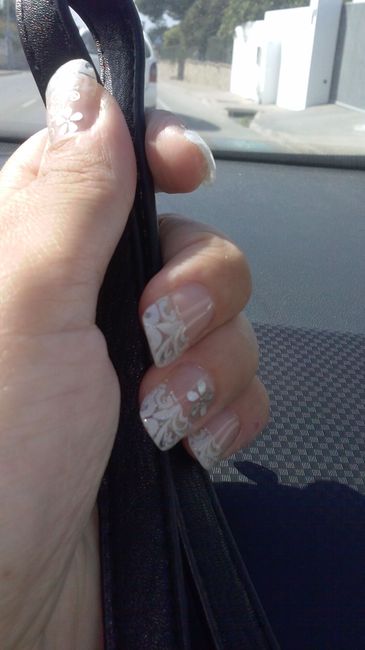 ¿cómo llevaréis las uñas el día de la boda? ideas - 1