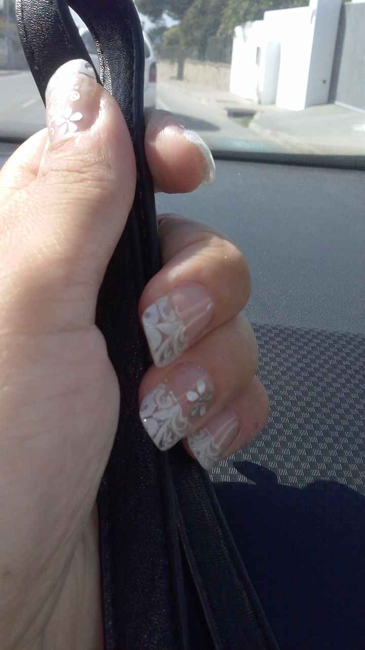 ¿cómo llevaréis las uñas el día de la boda? ideas - 1