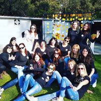 Foto de grupo de la risoterapia
