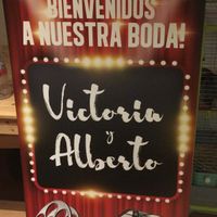 Soporte cartel de bienvenida - 1