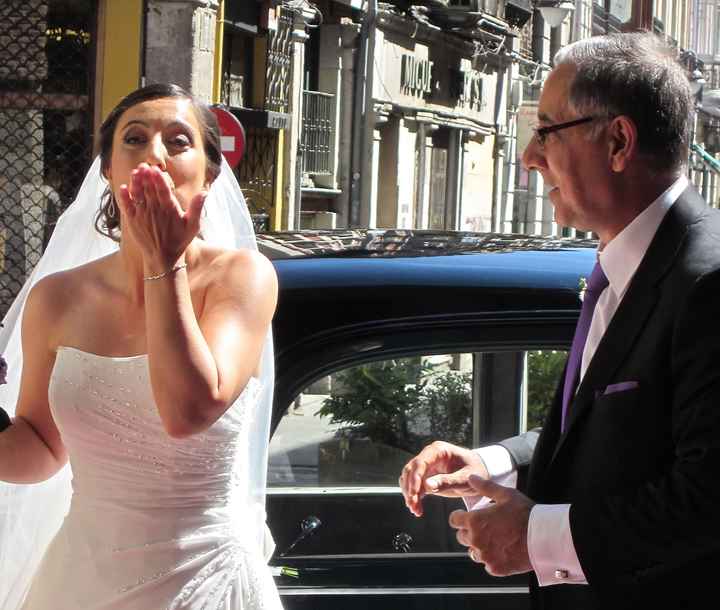 Beso lanzado