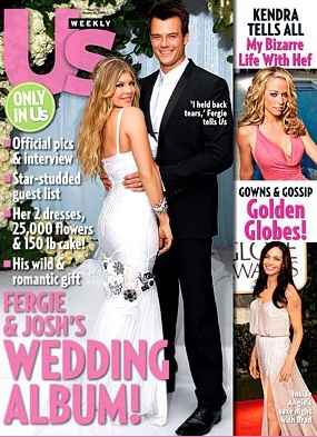 Boda de Fergie con Josh Duhamel