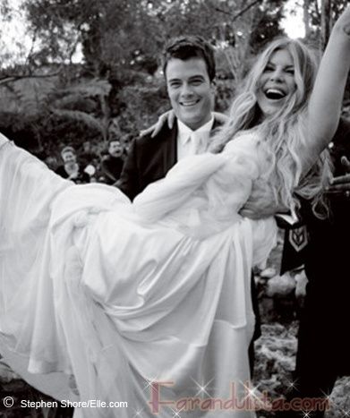 Boda de Fergie con Josh Duhamel