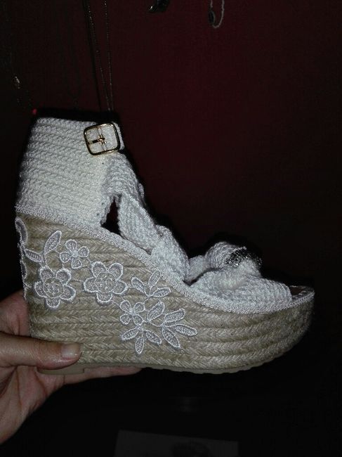 Que os parece mi calzado de novia?? - 2