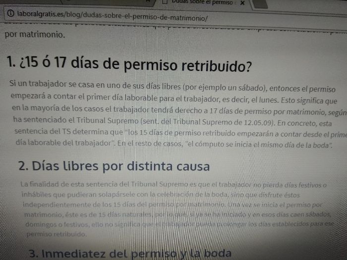 Permiso 15 días.. duda - 1