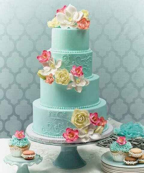 Tarta de boda que no sea de oro - 1