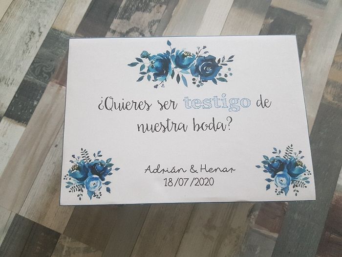 Como decir a tus testigos de bodas 2
