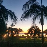 Puesta de sol desde la habitación