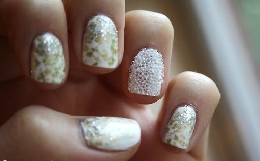 Ideas de uñas para novia