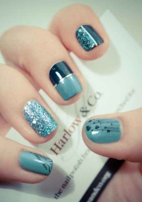 Ideas de uñas para novia