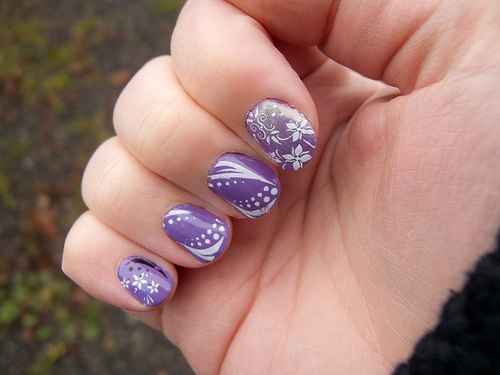 Ideas de uñas para novia