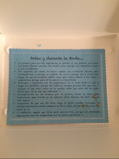 ¿Quieres ser mi dama de honor?