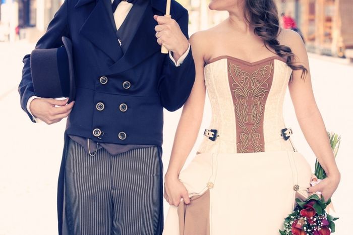 Candidato mejor vestido de novia