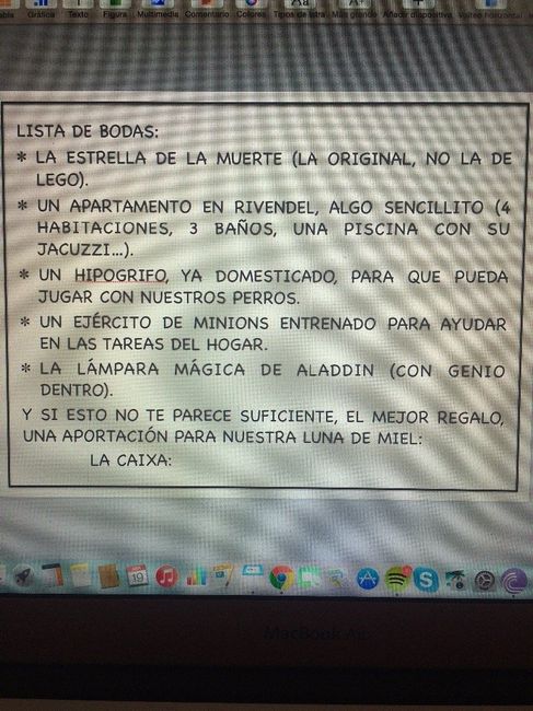 Texto número de cuenta