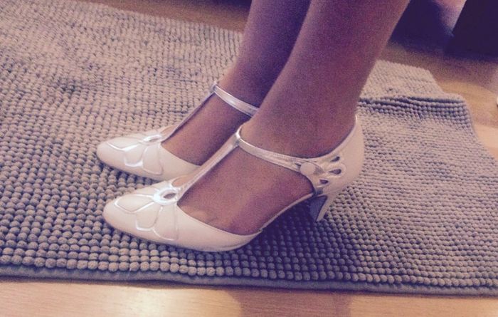 Mis zapatos para el gran día!