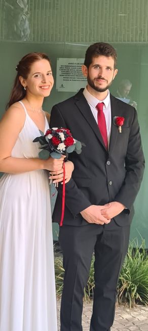 Nuestra firma,  ya estamos casados!!!! 3