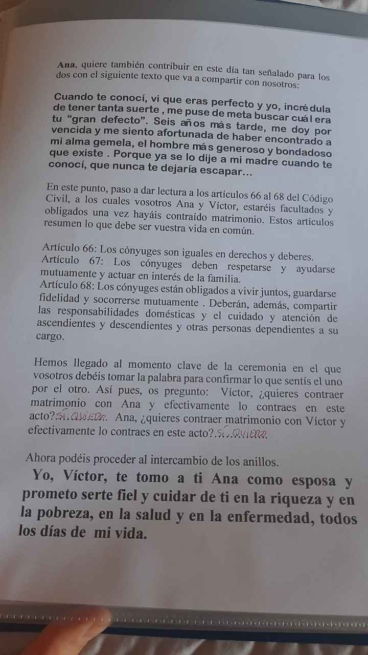 Guion ceremonia civil - 6