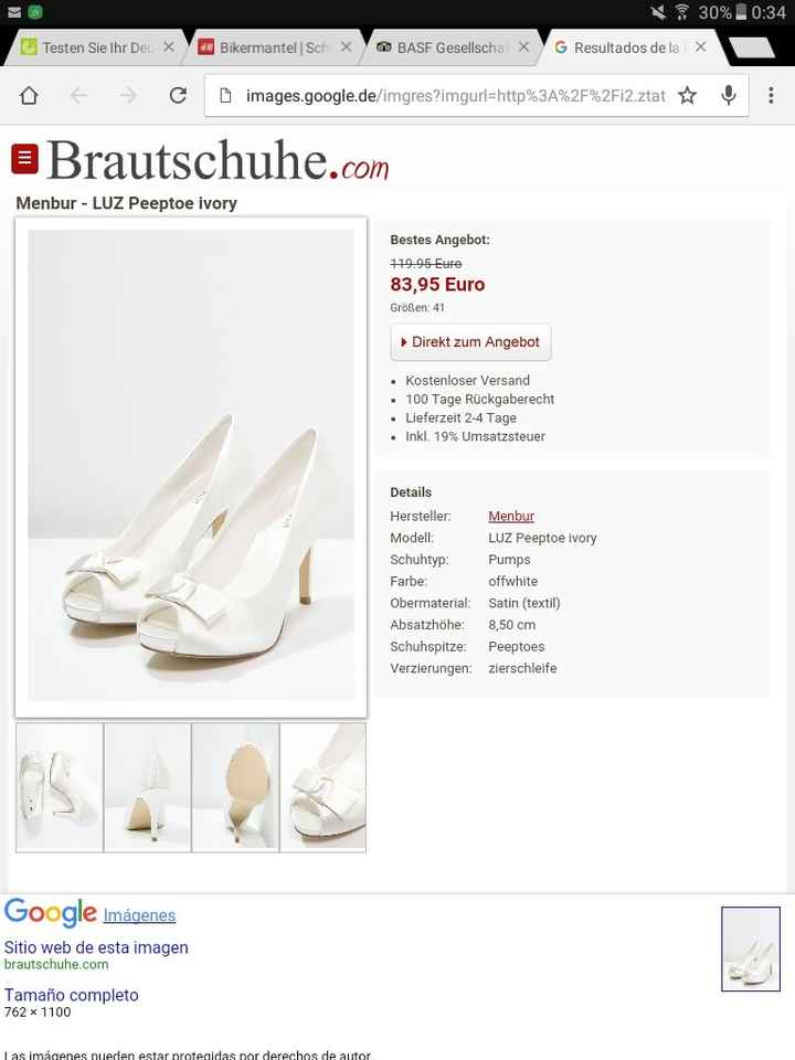 Toda la vida soñando con zapatos de color para la boda y al final no me veo. - 1