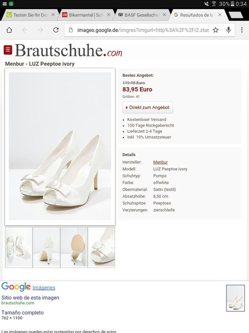 Toda la vida soñando con zapatos de color para la boda y al final no me veo. - 1