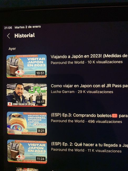 Japan travellers 1