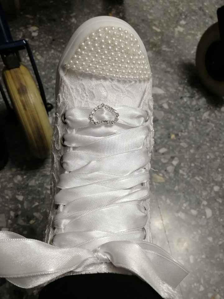 Zapatillas deportivas de novia - 2