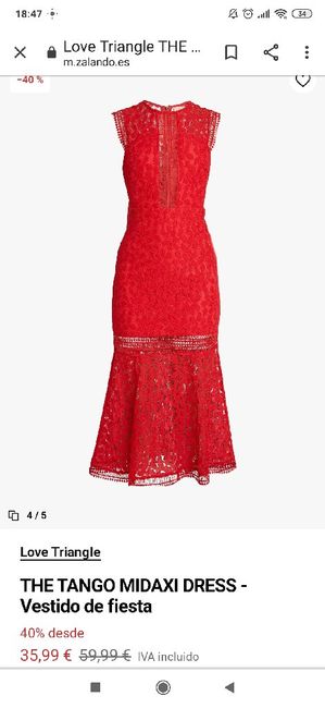 Vestido para baile de apertura -tango-!! 4