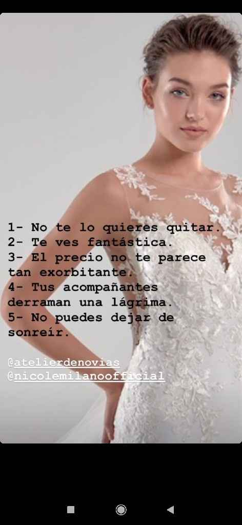 ¿Cómo saber si es tu vestido? - 2